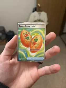 Pokemon TCG - Mega Evolution - Buddy-Buddy Poffin #167/132 - Near Mint - Image 1