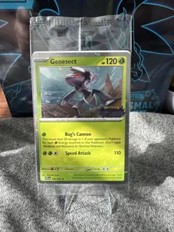 Pokemon Genesect Phantasmal Flames Best Buy Promo STAMPED and sealed - Image 1