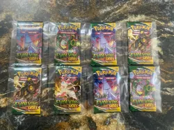 Pokemon Sword And Shield Evolving Skies Booster Pack X8 Factory Sealed - Image 2