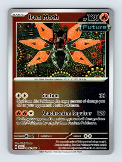 Iron Moth - Shrouded Fable 009/064 - Reverse Holo - Uncommon - NM - Pokemon - Image 1