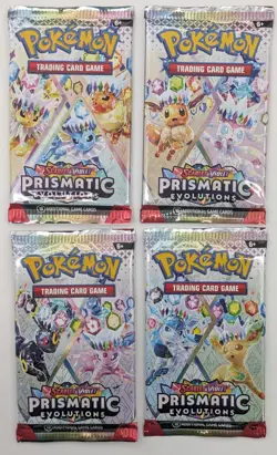 Lot of (160) Pokemon TCG Prismatic Evolutions Booster Packs SEALED NEW - Image 2