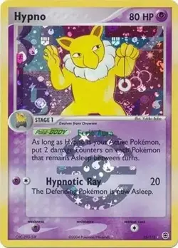 Hypno - 25/112 - Pokemon Ex FireRed LeafGreen Reverse Holo HP - Image 1