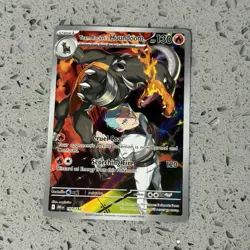 Team Rocket's Houndoom IR 191/182 Near Mint Destined Rivals POKEMON NEAR MINT - Image 1