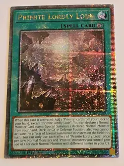 Primite Lordly Lode ROTA-EN058 1st Edition 25th Quarter Century Stamped - Image 1