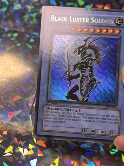 1x Yugioh Black Luster Soldier 1st Edition SYE-024 MP/LP - Image 2
