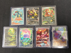 Pokemon Scarlet & Violet Black Bolt Illustration Rare multiple card Bundle - Image 1