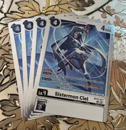 Digimon Card Game Playset Sistermon Ciel BT23-077 R Hackers’ Slumber - Image 1