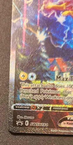 Jolteon VMAX SWSH184 SWSH: Sword & Shield Promo Card Holo - Image 5