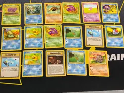 C366 POKEMON TCG PORTUGUESE 1ST EDITION FOSSIL NM-MINT CARDS LOT - Image 1