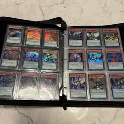 Yu-Gi-Oh! TCG Card Collection With Binder Lot Of 140 Cards Yugioh #9 - Image 3