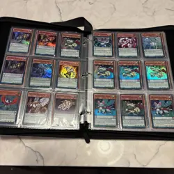 Yu-Gi-Oh! TCG Card Collection With Binder Lot Of 140 Cards Yugioh #9 - Image 4