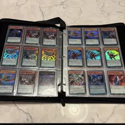 Yu-Gi-Oh! TCG Card Collection With Binder Lot Of 140 Cards Yugioh #9 - Image 5