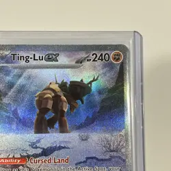 Pokemon TCG Ting-Lu EX Scarlet & Violet Paldea Evolved Holo Card 263/193 - Image 3