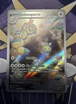 Pokemon Dudunsparce 229/193 Paldea Evolved Illustration Rare Card - LP - Image 1