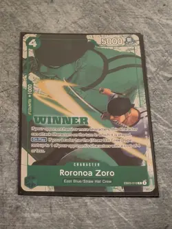 Roronoa Zoro (Winner Pack 2025 Vol. 3) EB02-019 One Piece Promotion Cards Foil - Image 1