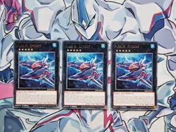 N.AS.H. Knight 1st Edition Rare JUSH Yugioh Card PLAYSET - Image 1