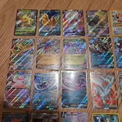 ????Pokemon Card Lot 48, Holo, Ex, V, Vmax, Tera, Entei, Leafeon - Image 2