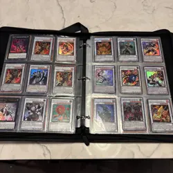 Yu-Gi-Oh! TCG Card Collection With Binder Lot Of 107 Cards Yugioh #7 - Image 3