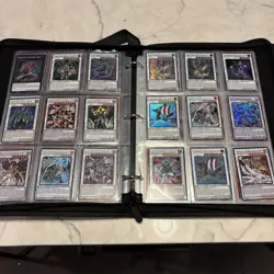 Yu-Gi-Oh! TCG Card Collection With Binder Lot Of 107 Cards Yugioh #7 - Image 4