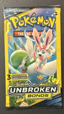 1 x Pokemon - Unbroken Bonds ( 3 Card ) Booster Pack - RANDOM ARTWORK 🔥🔥 - Image 2
