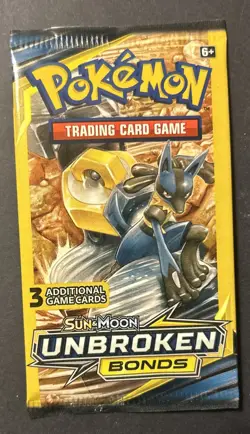 1 x Pokemon - Unbroken Bonds ( 3 Card ) Booster Pack - RANDOM ARTWORK 🔥🔥 - Image 3