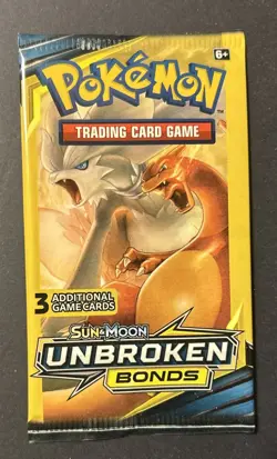 1 x Pokemon - Unbroken Bonds ( 3 Card ) Booster Pack - RANDOM ARTWORK 🔥🔥 - Image 4
