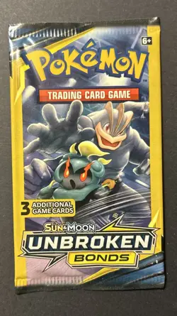 1 x Pokemon - Unbroken Bonds ( 3 Card ) Booster Pack - RANDOM ARTWORK 🔥🔥 - Image 5