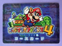SUPER MARIO ADVANCE 4 Nintendo Game Card Topsun Japanese Very Rare JP b - Image 4