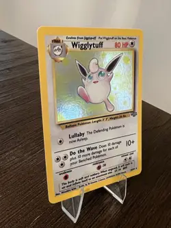 Pokemon TCG Wigglytuff Holo Unlimited Rare Card Jungle Base Set 16/64 - Image 4
