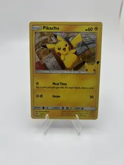 Pokemon McDonald’s Celebrations Pikachu 25/25 Holo 25th Anniversary Card - Image 1