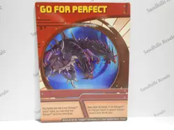 Bakugan Card - Go For Perfect - Red Ability Card - BA319 - 28/48d - 2008 - Image 1