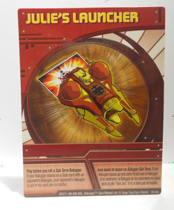Bakugan Card - Julie's Launcher - Red Ability Card - BA271 - 28/48c - 2008 - Image 1