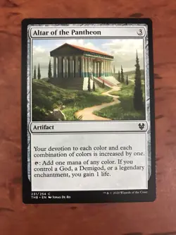 Altar of the Pantheon MTG Magic the Gathering Card NM Near Mint Beyond Death THB - Image 1