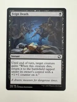 Feign Death MTG Magic the Gathering Card NM Near Mint AFR - Image 1