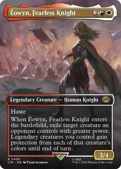 Eowyn, Fearless Knight (Borderless Alternate Art) [The Lord of the Rings: Tales - Image 1