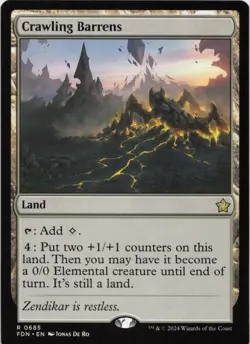 Crawling Barrens R Foundations 685 NM MTG - Image 1