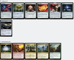 Omnath, Locus of All GOLD CARDS FIVE COLOR Magic MTG Custom Commander Deck - Image 5