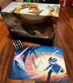 MTG Avatar EMPTY Commander Bundle Box + Life Clicker + Poster - Image 1
