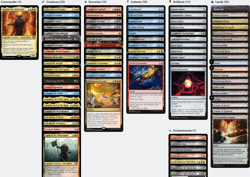 Sauron, the Dark Lord LotR RING TEMPTS YOU ORCS Magic MTG Custom Commander Deck - Image 2