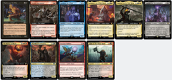 Sauron, the Dark Lord LotR RING TEMPTS YOU ORCS Magic MTG Custom Commander Deck - Image 4