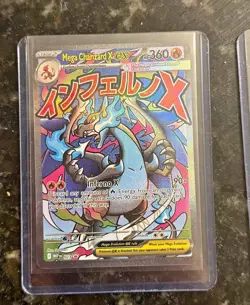 Pokemon Mega Charizard X ex 023 MEP Phantasmal Flames UPC Promo - Image 1