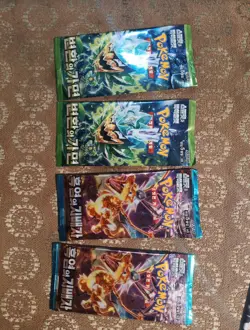 2 Mask of Change sv6 Korean, 2 Ruler of the Black Flame sv3 Korean Pokemon Packs - Image 1