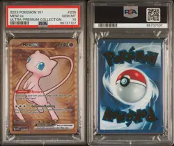 Pokemon TCG 2023 Ultra Premium Collection Mew EX Metal Promo PSA 10 - Image 4