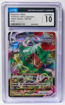 Pokemon Slab Lot of 3 Arceus VSTAR Rayquaza VMAX Mesprit FA CGC 10 Graded Cards - Image 4