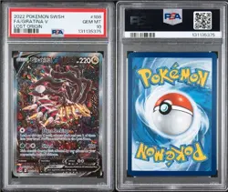 Pokemon Giratina V Lost Origin Full Alt Art #186 PSA 10 Gem Mint - Image 3