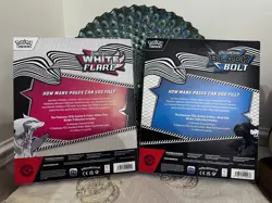 Pokemon Black Bolt & White Flare Binder Collection Bundle Set! NEW - SEALED! - Image 2