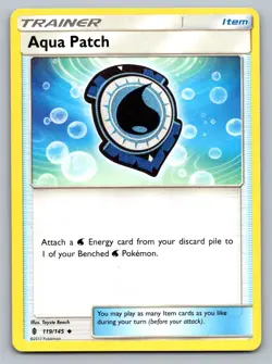 Pokemon TCG SM - Guardians Rising Aqua Patch 119/145 - Image 1