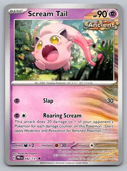 Pokemon TCG SV: Prismatic Evolutions Scream Tail 042/131 - Image 1