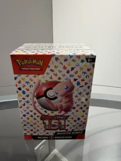 Pokemon TCG Scarlet and Violet 151 Booster Bundle New and Sealed, 6 Packs - Image 1