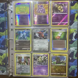 Pokemon Binder Collection 185 Card Lot Wow Holo Reverse - Image 1